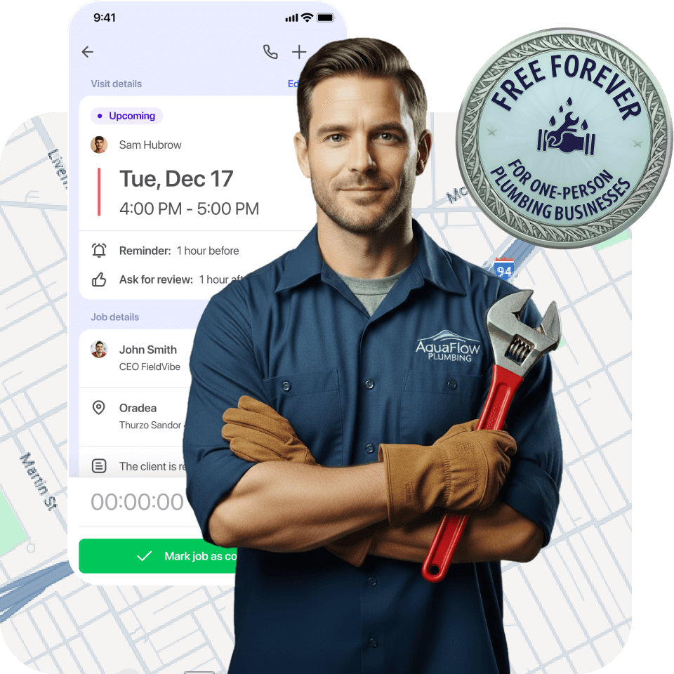 Free plumbing scheduling software