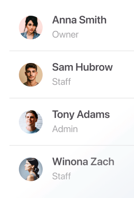 Custom roles & permissions