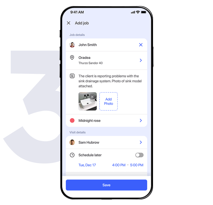 Schedule your first job