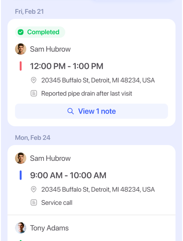 Full client history, safely in the cloud